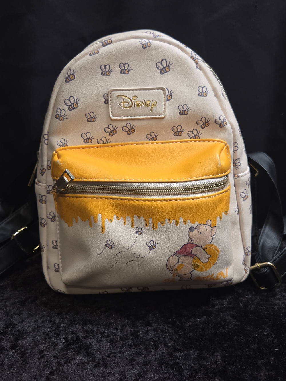Loungefly Disney Winnie the Pooh Honey Bees Oh Bother Mini Backpack